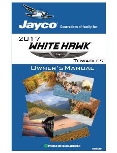 2017 White Hawk Manual